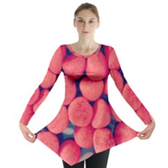 Fraise Bonbons Long Sleeve Tunic  by kcreatif