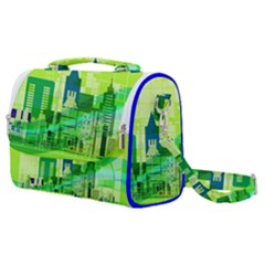 Architecture Skyline Satchel Shoulder Bag by Wegoenart