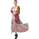 Bokeh Color Light Points Pattern Maxi Chiffon Beach Wrap View1