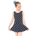 Geometric Pattern Design Repeating Eamless Shapes Kids  Skater Dress Swimsuit View1