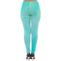 Blue Green Shades Lightweight Velour Leggings View2