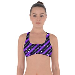 Christmas Paper Star Texture Got No Strings Sports Bra by Vaneshart