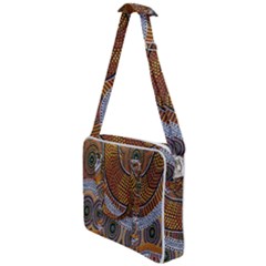 Aboriginal Traditional Pattern Cross Body Office Bag by Sapixe