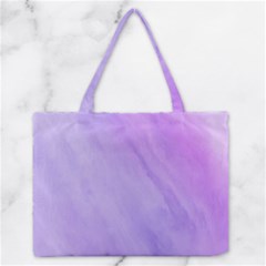 Purple Shade Zipper Medium Tote Bag by designsbymallika