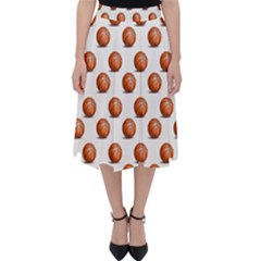 Orange Basketballs Classic Midi Skirt by mccallacoulturesports