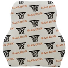 Slam Dunk Baskelball Baskets Car Seat Velour Cushion  by mccallacoulturesports