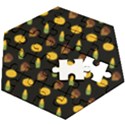 PUMPKIN Wooden Puzzle Hexagon View2