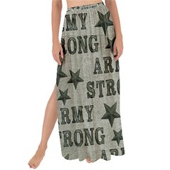 Army Stong Military Maxi Chiffon Tie-up Sarong by McCallaCoultureArmyShop