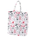 Christmas Themed Seamless Pattern Giant Grocery Tote View2