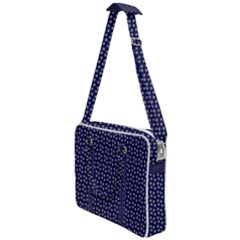 Grey Star Navy Blue Cross Body Office Bag by snowwhitegirl