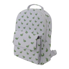 Iguana Sketchy Cartoon Style Drawing Pattern 2 Flap Pocket Backpack (large) by dflcprintsclothing