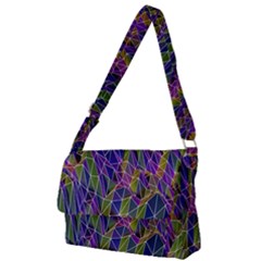 Ab 162 Full Print Messenger Bag (l) by ArtworkByPatrick