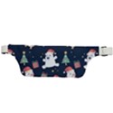 Colourful Funny Christmas Pattern Active Waist Bag View2