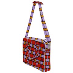 Abstract-q-9 Cross Body Office Bag by ArtworkByPatrick