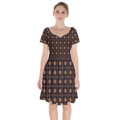 Df Freesia Vicegrand Short Sleeve Bardot Dress by deformigo