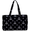 Buddhism Motif Print Pattern Design Canvas Work Bag View1