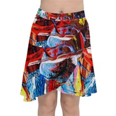 Red Aeroplane 6 Chiffon Wrap Front Skirt