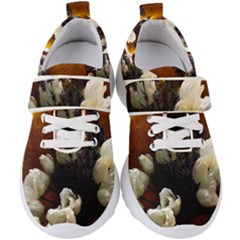 Tulips 1 2 Kids  Velcro Strap Shoes by bestdesignintheworld