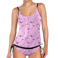 Spooky Pastel Goth  Tankini Set by thethiiird