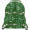 My Paint My Pallet Brocade Green SCARABS Rounded Multi Pocket Backpack View3