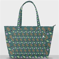 Nature Pattern Spring Green Back Pocket Shoulder Bag  by Vaneshart