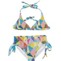 Abstract Background Colorful Kids  Classic Bikini Set View1