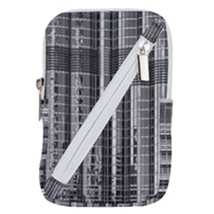 Architecture Structure Glass Metal Belt Pouch Bag (small) by Vaneshart