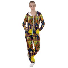 Background Abstract Texture Pattern Women s Tracksuit