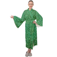 Sparkling Irish Cream Maxi Velour Kimono by ScottFreeArt