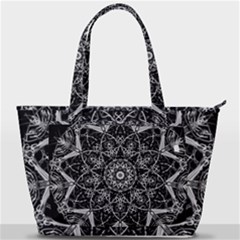 Black And White Pattern Back Pocket Shoulder Bag  by Sobalvarro