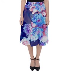 Flowers Classic Midi Skirt by Sparkle