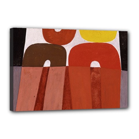 Sophie Taeuber Arp, Composition À Motifs D arceaux Ou Composition Horizontale Verticale Canvas 18  X 12  (stretched) by Sobalvarro