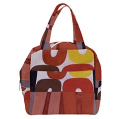 Sophie Taeuber Arp, Composition À Motifs D arceaux Ou Composition Horizontale Verticale Boxy Hand Bag by Sobalvarro