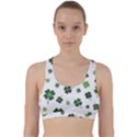 St Patricks day pattern Back Weave Sports Bra View1