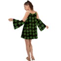 St patricks day Kimono Sleeves Boho Dress View2