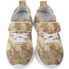 Sakura Flowers, Imperial Palace Park, Tokyo, Japan Kids  Velcro Strap Shoes by dflcprintsclothing