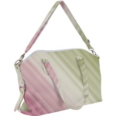 Pink Green Canvas Crossbody Bag by Sparkle