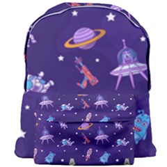 Space Seamless Pattern Giant Full Print Backpack by Vaneshart