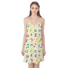 Seamless Pattern Musical Note Doodle Symbol Camis Nightgown by Vaneshart