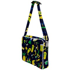 Seamless Brazilian Carnival Pattern With Musical Instruments Cross Body Office Bag by Vaneshart