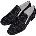 Mathematical Seamless Pattern With Geometric Shapes Formulas Women Slip On Heel Loafers View2