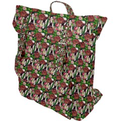 Swimmer 20s Green Buckle Up Backpack by snowwhitegirl