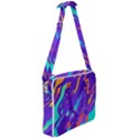 Multicolored Abstract Background Cross Body Office Bag View2