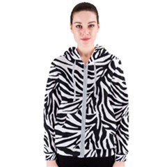 Zebra 1 Women s Zipper Hoodie by dressshop