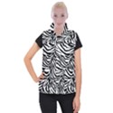 Zebra 1 Women s Button Up Vest View1