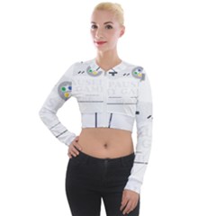 I Had To Pause My Game To Be Here Long Sleeve Cropped Velvet Jacket by ChezDeesTees