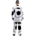 Soccer Lovers Gift Men s Long Sleeve Satin Pyjamas Set View2