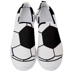 Soccer Lovers Gift Men s Slip On Sneakers by ChezDeesTees