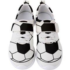 Soccer Lovers Gift Men s Velcro Strap Shoes by ChezDeesTees