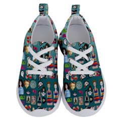 Kawaiicollagepattern2 Running Shoes by snowwhitegirl